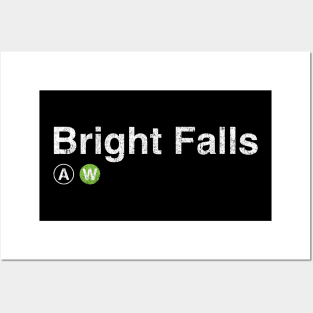 Bright Falls Posters and Art